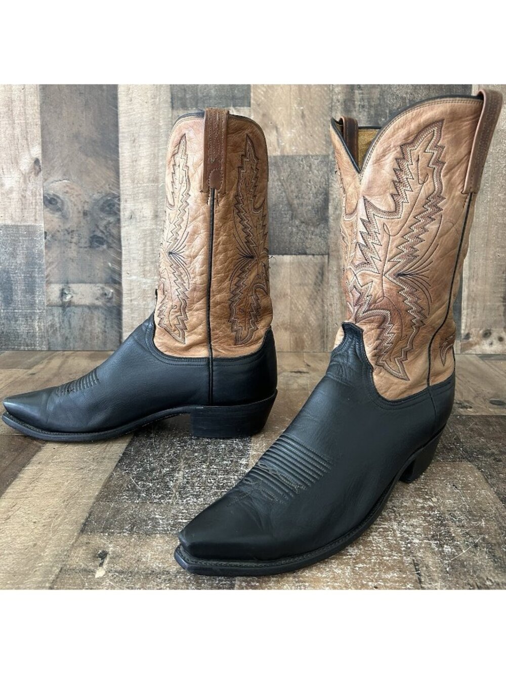 Lucchese N7575 Snip Toe 1883 Cowboy Boots Mens 11 EE